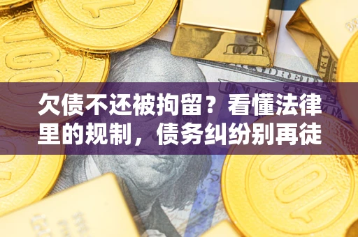 武汉欠债不还被拘留？看懂法律里的规制，债务纠纷别再徒劳奔波