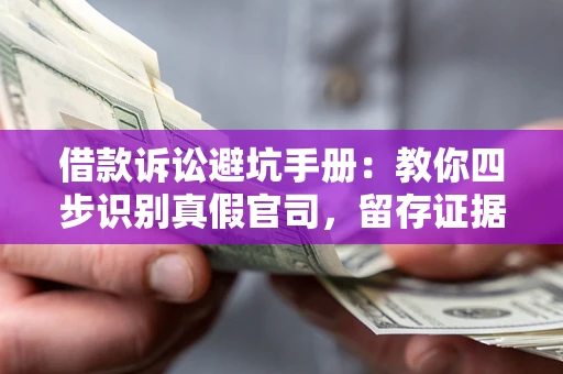 武汉借款诉讼避坑手册：教你四步识别真假官司，留存证据不踩雷