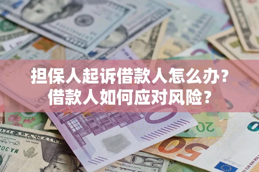 武汉担保人起诉借款人怎么办？借款人如何应对风险？
