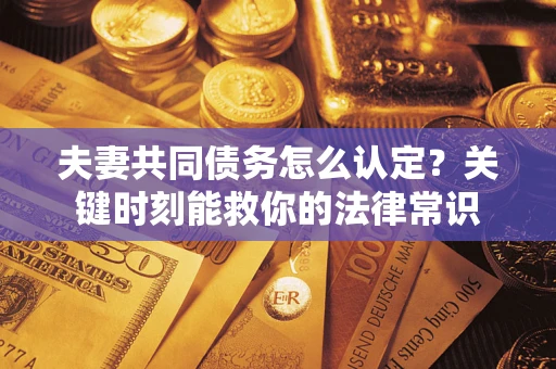 武汉夫妻共同债务怎么认定？关键时刻能救你的法律常识