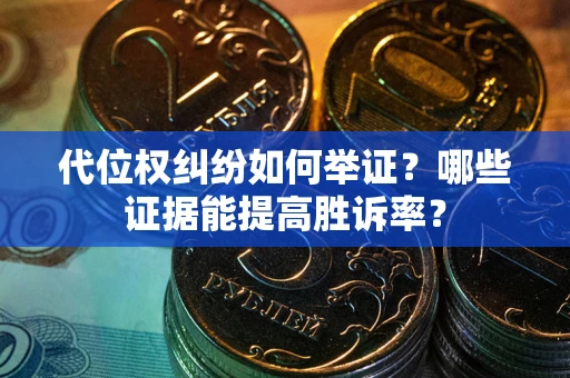 武汉代位权纠纷如何举证？哪些证据能提高胜诉率？