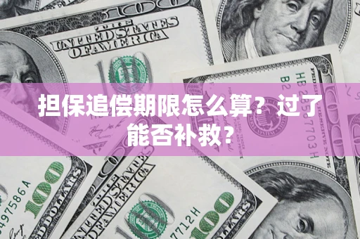 武汉担保追偿期限怎么算？过了能否补救？